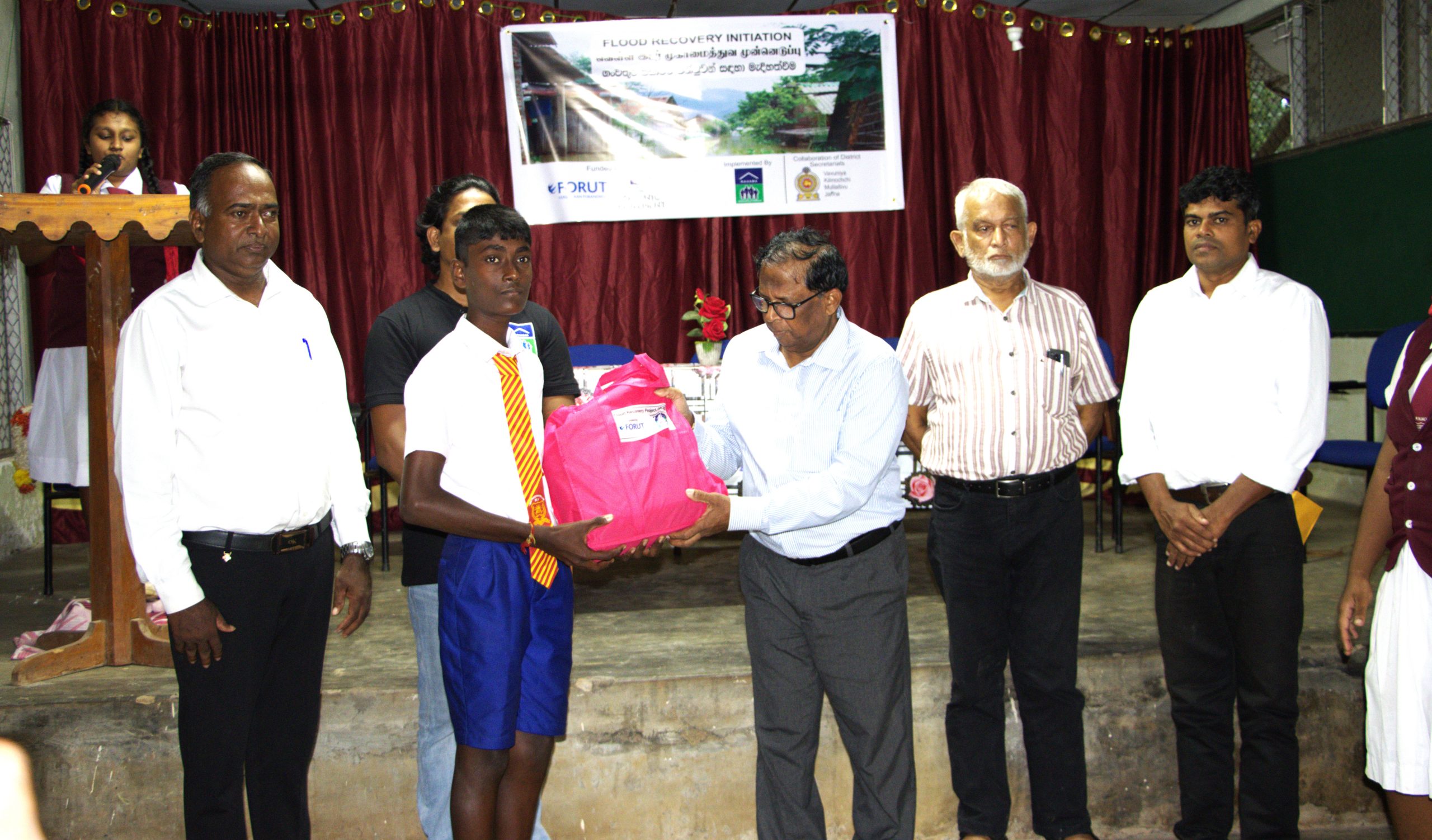 School kit distribution at Palinagar