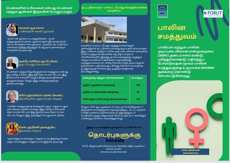 Gender Thematic Brochure